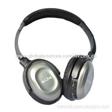 2.4GHz Digital Wireless Stereo Headphones with USB Connector, Enhanced Usability and Convenience